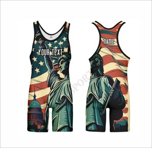 Combinaison de lutte personnalisée professionnelle pour femmes et filles, uniforme d'équipe de lutte, vêtements de sport OEM par sublimation - Product Image 4
