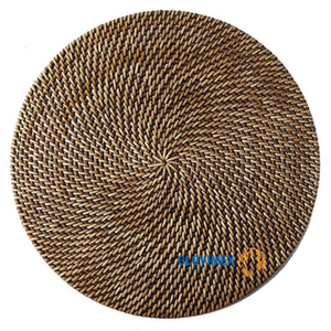 Migliori Nuovi Sottobicchieri Rotondi in Juta e Paglia Marina, Tovagliette da Tavola a Prezzo All'Ingrosso per Decorazioni Matrimoniali - Product Image 2