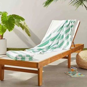 Toallas de Playa Personalizadas de Microfibra al por Mayor con Logotipo, Toalla de Playa a Rayas con Impresión Personalizada, Toalla de Secado Rápido - Product Image 4