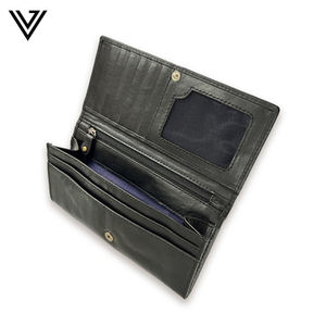 Cartera de Cuero Genuino de Lujo con Tecnología de Bloqueo RFID, Gran Capacidad, Bolsillo para Monedas, Precio de Fábrica - Product Image 4