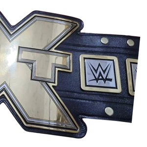 เข็มขัดแชมป์ WWE NXT หนังสีดำ ดีไซน์สีทอง คุณภาพพรีเมียม สำหรับแฟนๆ และนักสะสม - Product Image 6