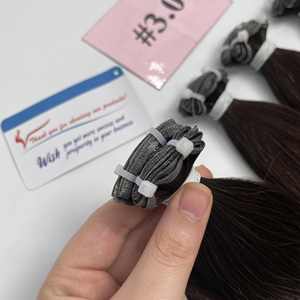 [Nouvelle tendance] Extensions de cheveux Genius Weft - Hybride de tissage à la main et de tissage mécanique - Les plus fines et les plus résistantes - Product Image 2