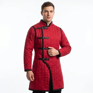 Chaqueta Gambeson Medieval Hecha a Mano, Gruesa y Acolchada, Transpirable, Tipo Aketon, para Disfraz de Caballero Vikingo, para Ferias de Reenactamiento - Product Image 1