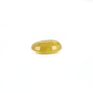 5.55 Carat Oval Cut Yellow Sapphire Loose Gemstone for Fine Jewelry - Product Image 3