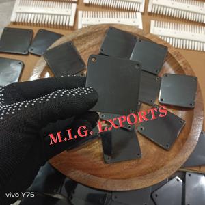 แผ่น/แท่นทอจากเขาควายที่ใช้ในการทอแบบแผ่น (แบบการ์ด) เพื่อสร้างแถบเส้นเล็กที่ซับซ้อนโดยการควบคุมเส้นด้ายแนวตั้ง - Product Image 6