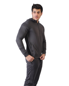ชุดวอร์ม Nomad Active Zipper Fly สำหรับผู้ชาย ผ้าโพลีเอสเตอร์/คอตตอน แห้งเร็ว เหมาะสำหรับฤดูหนาว - Product Image 3