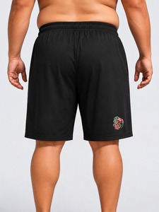 Shorts de sport pour hommes, couleur unie, séchage rapide, respirants, taille élastique, pour l'entraînement et la course estivale, best-seller, OEM, différentes tailles - Product Image 5