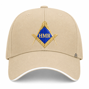 Ropa Masónica Griega, Regalia Masónica, Ropa de Fraternidad y Hermandad, Gorra de Béisbol Plegable Original Personalizable - Product Image 1