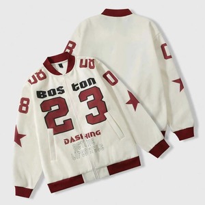 High Quality Embroidered <b>Leather</b> Varsity <b>Jacket</b> Men College Letterman Fashion OEM ODM Sample Service Available - Product Image 4