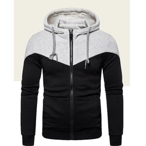 Sudaderas con Capucha y Cremallera de Alta Calidad al por Mayor, Sudaderas Personalizadas para Hombre, Corte Ajustado, Otoño, Servicio OEM con Colores Personalizados - Product Image 2