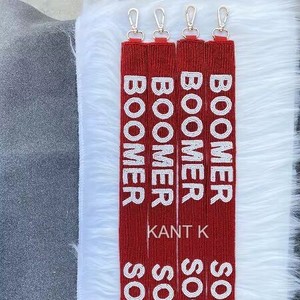 Sangle de sac en perles de créateur avec perles colorées faites à la main, parfaites pour améliorer les sacs à bandoulière et les sacs à main à la mode - Product Image 1