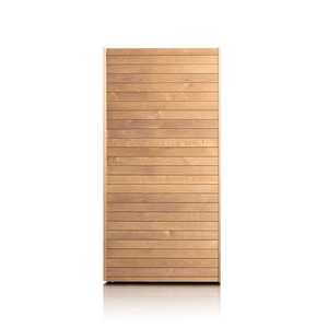 Nouvelle cabine de sauna intérieure UTU Mini pour 1 personne avec façade en verre, bois ThermoAspen de qualité supérieure, sauna résidentiel haut de gamme - Product Image 5