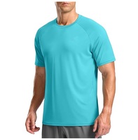 T-shirt de sport personnalisé pour homme, impression numérique, évacuation de l'humidité, séchage rapide, haut d'entraînement