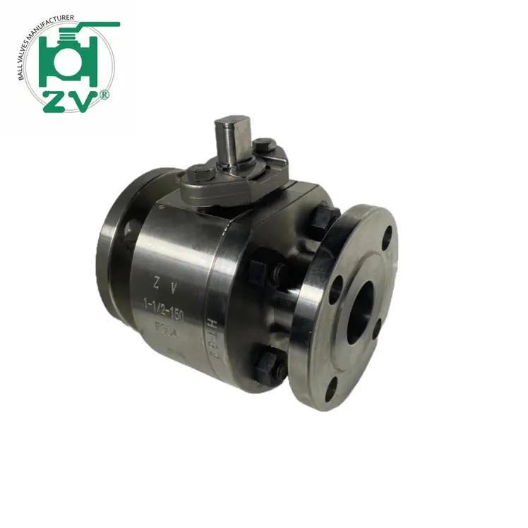 Stainless steel chemical floating 2 inch 300 RFxRF ball valve