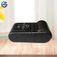 Printer Thermal Label Resi Kecil Bluetooth Portabel ZCS103 58mm untuk Sistem Point of Sales (POS) Ritel