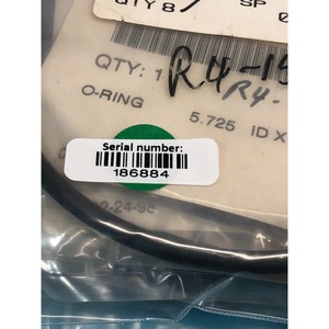 LAM 734-000228-001 Junta Tórica 5-3/4 ID X 3/16, 5.725 - Equipo y Piezas de Semiconductores de Confianza de Marca Global - Product Image 5