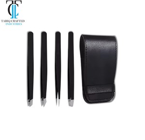 Professional Stainless Steel Straight Tip Eyebrow Tweezers Precision Eyebrow Hair Removal <b>Reusable</b> Beauty Tool <b>Eyelash</b> Extension - Product Image 6