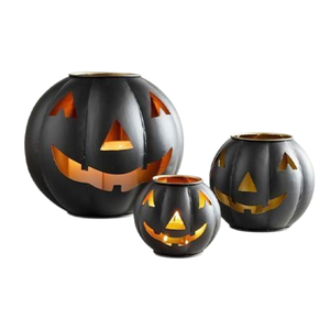 Linterna de Calabaza Metálica para Halloween con Portavelas para Uso en Exteriores al Mejor Precio al por Mayor - Product Image 1