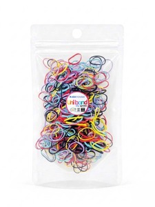 Élastiques à cheveux Unibond TPU Mini Rouge Menthe, fabriqués en Corée, style simple, unisexe, usage quotidien, emballage en sachet OPP. - Product Image 1