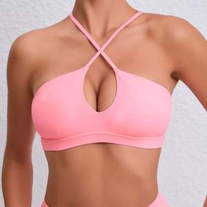 Sujetador Deportivo para Mujer con Logotipo Personalizado, Transpirable, para Fitness, Yoga, Gimnasio, Ropa Deportiva sin Costuras, de Alta Sujeción, para Entrenamiento - Product Image 6