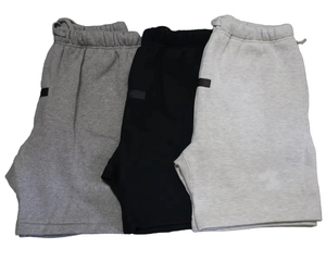 Men's Hip Hop Breathable Eco-Friendly Quick Dry Drawstring Sweat Shorts Mid Waist Casual Jogger Set Sportswear Streetwear <b>String</b> - Product Image 1