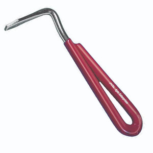 Raspador de Pezuñas de Acero Inoxidable Duradero, Fácil de Usar, con Agarre Cómodo, Color Rojo, Esencial para el Cuidado del Caballo, Reutilizable - Product Image 5