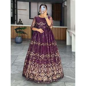 ชุดราตรีสีไวน์พร้อมผ้าปักตาข่ายชุดราตรีสำหรับนักออกแบบ - Product Image 3