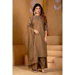 Ensemble Anarkali Kurti Palazzo Dupatta pour femmes - Product Image 2