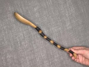 Cuchara de Té de Madera Sostenible Hecha a Mano, Cuchara para Café, Té y Azúcar, Utensilio de Cocina Ecológico - Product Image 3