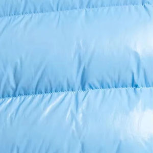 Light Blue Puffer <b>Jacket</b> Men's Winter <b>Jacket</b> Glossy Puffer <b>Hooded</b> <b>Jacket</b> Quilted Puffer Coat <b>Padded</b> Winter <b>Jacket</b> - Product Image 6