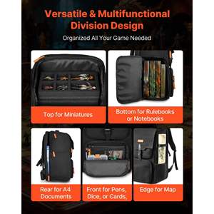 Bolsa de Transporte Miniatura con Correa de Hombro Ajustable, 3 Capas de Espuma, Gran Capacidad de Almacenamiento para 58, Bolsa Multiusos de Infantería - Product Image 2