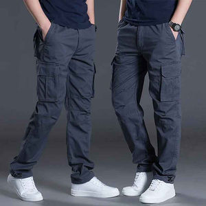 Pantalones Cargo y Jeans Casuales Ligeros de Lona para Hombre, Tallas Grandes, con 6 Bolsillos, Servicio OEM, Venta al Por Mayor - Product Image 3