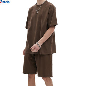 Conjunto Cómodo Unisex de Camiseta y Pantalón Deportivo Estilo Vintage Lavado, Nueva Colección de Verano, Personalizable, Transpirable - Product Image 3