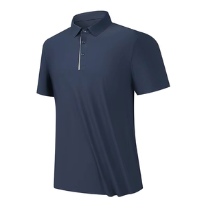 Custom Logo High Quality Plain Dyed 100% Cotton Knitted Anti-Wrinkle Short Sleeve <b>Plus</b> <b>Size</b> Men's Golf Sports Polo Shirts - Product Image 6