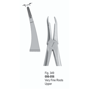 คีมถอนฟันวิตร้า รุ่น Fig. 349 |   รากด้านบนที่ละเอียดมาก |   เหล็กกล้าไร้สนิม |   ได้รับการรับรองมาตรฐาน CE - Product Image 1