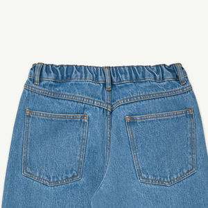 Pantalones Vaqueros Estilo Urbano para Niños, Diseño Streetwear, Cómodos y Flexibles, con Logo, Look Casual - Product Image 5