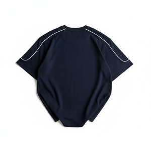 Camiseta Deportiva de Malla Tejida Oversize para Hombre, Transpirable, Ligera, Estilo Casual Urbano - Product Image 3