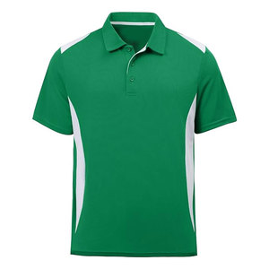 เสื้อกอล์ฟผู้ชาย ผ้าถัก ระบายอากาศ แห้งเร็ว ป้องกันแสงแดด แขนสั้น สไตล์วินเทจ ปรับแต่งได้ น้ำหนักเบา - Product Image 1