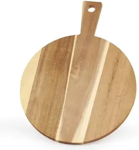 Planche à découper en bois personnalisée de différentes tailles et formes, marque AXIOM, bois dur de haute qualité et durable pour la préparation des aliments - Product Image 1