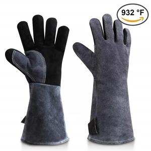 Gants de sécurité en cuir résistants à la chaleur, aux coupures et au glissement pour le soudage - Product Image 1