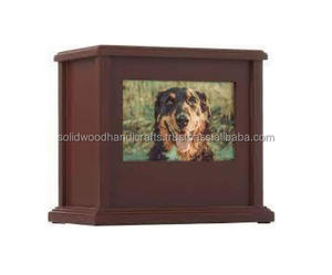 Urne funéraire en bois pour cendres d'animaux domestiques Urnes de crémation en bois pour cendres de chat et de chien Urnes de souvenir à bas prix - Product Image 2
