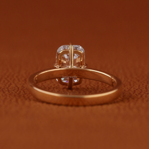 Luxury Jewelry Custom 14k Gold Ashoka Cut Lab-grown Diamond IGI Certified Ring <b>for</b> Women's Jewelry - Product Image 5