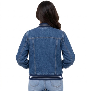 2026 <b>Women</b> Bomber <b>Jacket</b> <b>Windbreaker</b> Breathable Custom Logo Design Plus Size Winter Stand Collar Nylon OEM Service Best Selling - Product Image 5