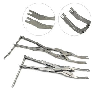 Pinces de compression chirurgicales à ouverture parallèle, instruments orthopédiques pour la colonne vertébrale, en acier inoxydable allemand - Product Image 2