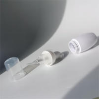 Emballage coréen de soins corporels féminins taille de voyage 80ml 40ml bouteilles en plastique avec pompe à mousse pour le soin des cheveux et des cils