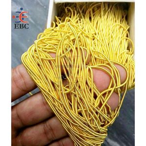สายสีม่วงทองฝรั่งเศสแบบเรียบงานปักด้วยมือทำจากโลหะทนทานต่อการขัดถู - Product Image 3