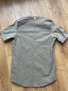 Summer New Men's <b>Two</b> Piece Set Streetwear Casual Solid Color Short Sleeve T-<b>Shirt</b> Shorts Slim Fit Eco-Friendly 100% Cotton - Product Image 4