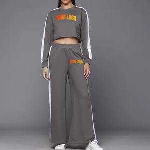 Conjunto Deportivo Unisex de Peso Medio con Sudadera con Capucha y Cordón Ajustable, Pantalones Deportivos 100% Algodón, Felpa Técnica, Talla Grande para Mujer, Antibacteriano, Invierno - Product Image 3