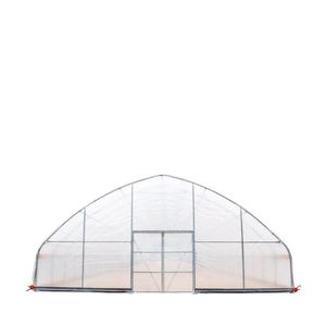 Telo in EVA trasparente da 6 mil per serra, 30FT x 150FT, per tenda da coltivazione con lati avvolgibili a manovella e soffitto a punta - Product Image 2