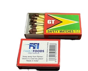 Wooden Safety <b>Matches</b> Direct From Manufacturer in India - Product Image 1